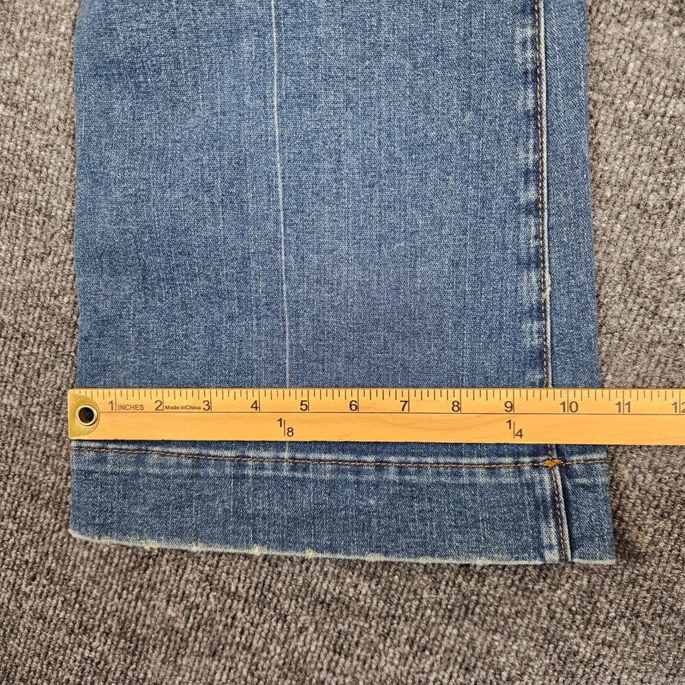 Wrangler Retro Bailey High Rise Trouser Jeans Women's 30x34 Dark Wash Bootcut - Picture 6 of 10